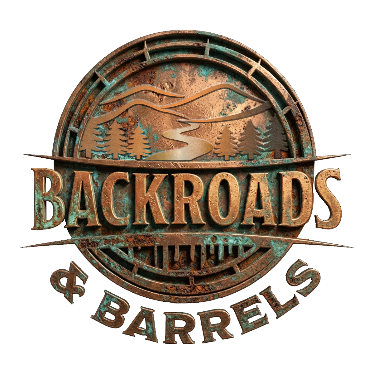Backroads and Barrels logo